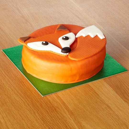 Fox Birthday Cake