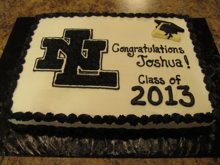 Graduation Sheet Cake