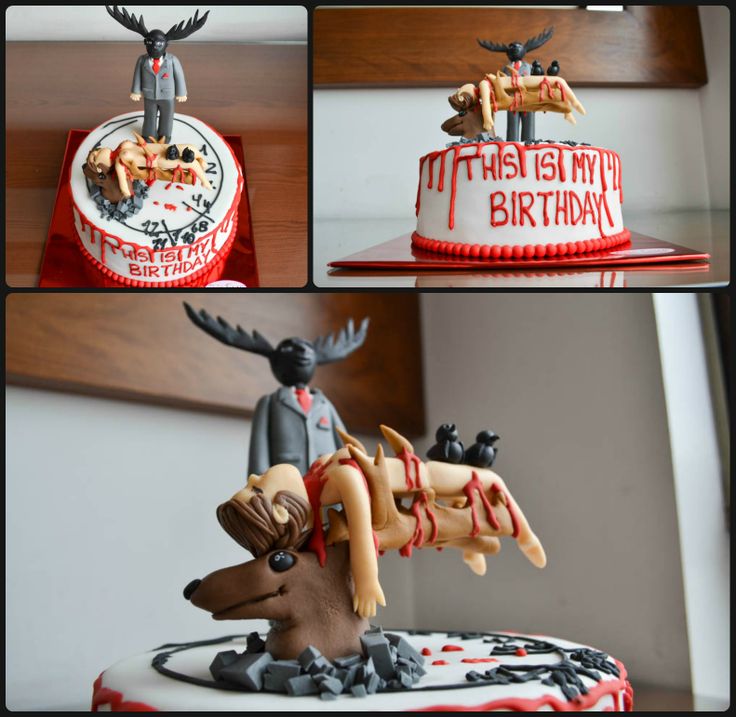 Hannibal Birthday Cake