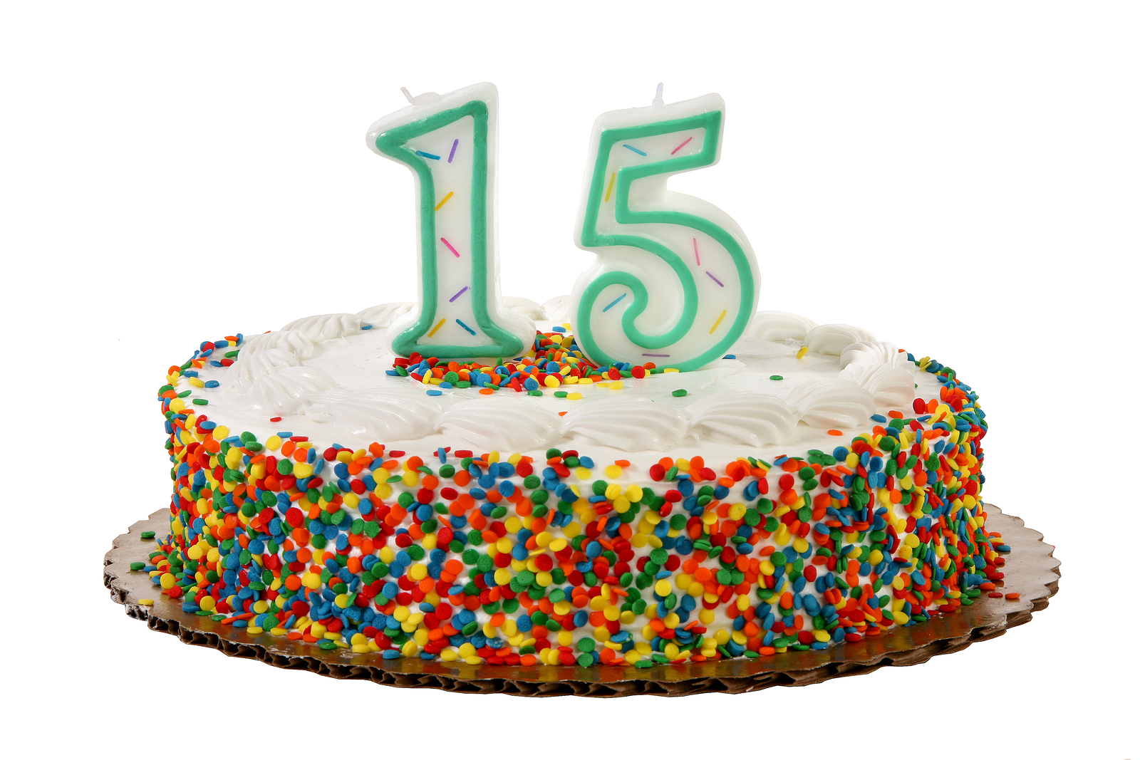 Happy 15th Birthday Cake