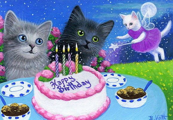 Happy Birthday Images for Kitten Cat Images