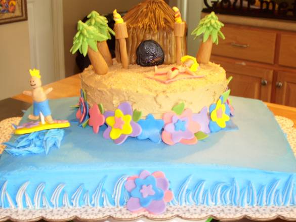 Hawaiian Birthday Cake Ideas