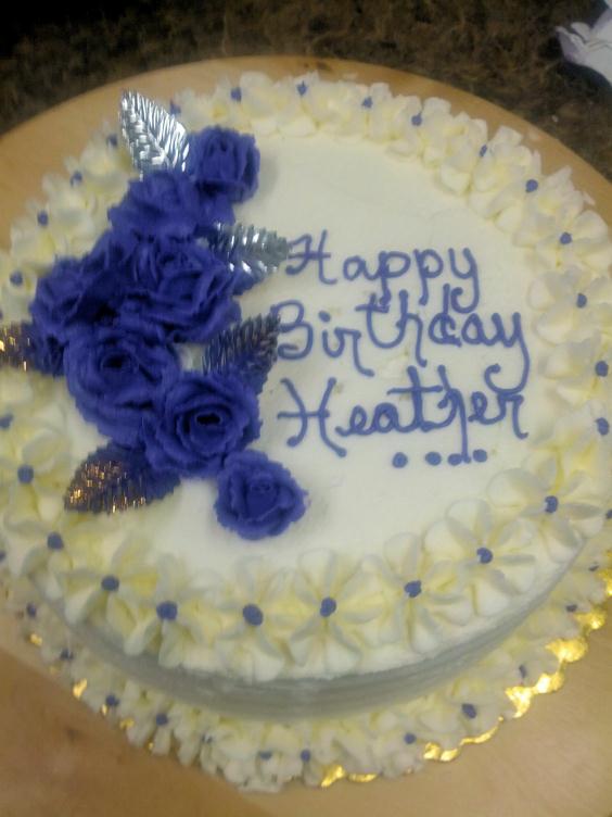 Heather's Birthday Cake