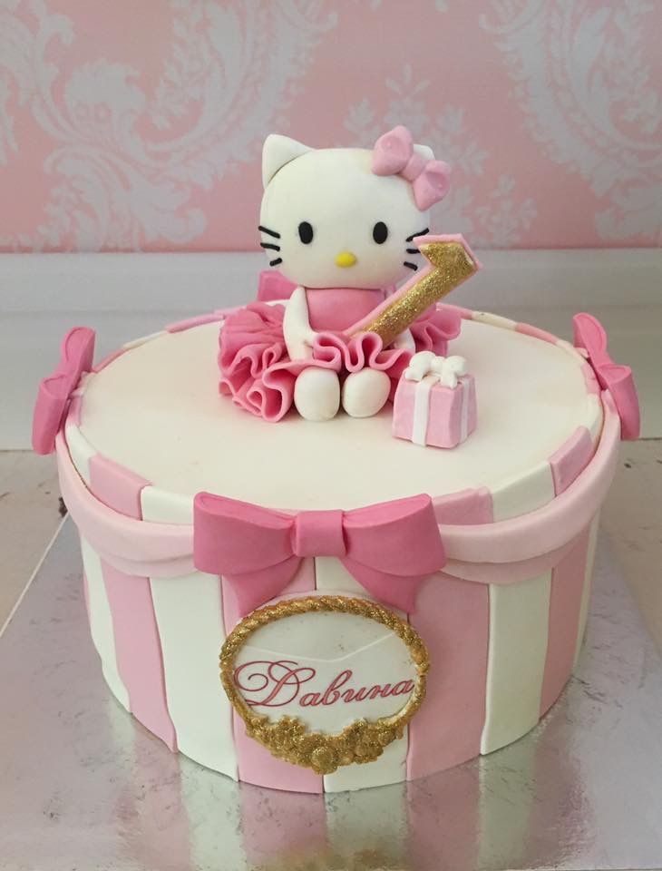 Hello Kitty Birthday Cake