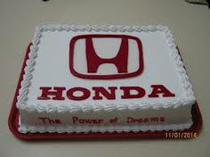 Honda Birthday Cake