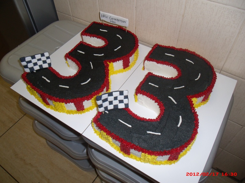 Honda Motorcycle Birthday Cake