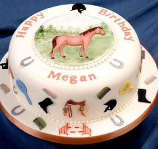 Horse Birthday Cake