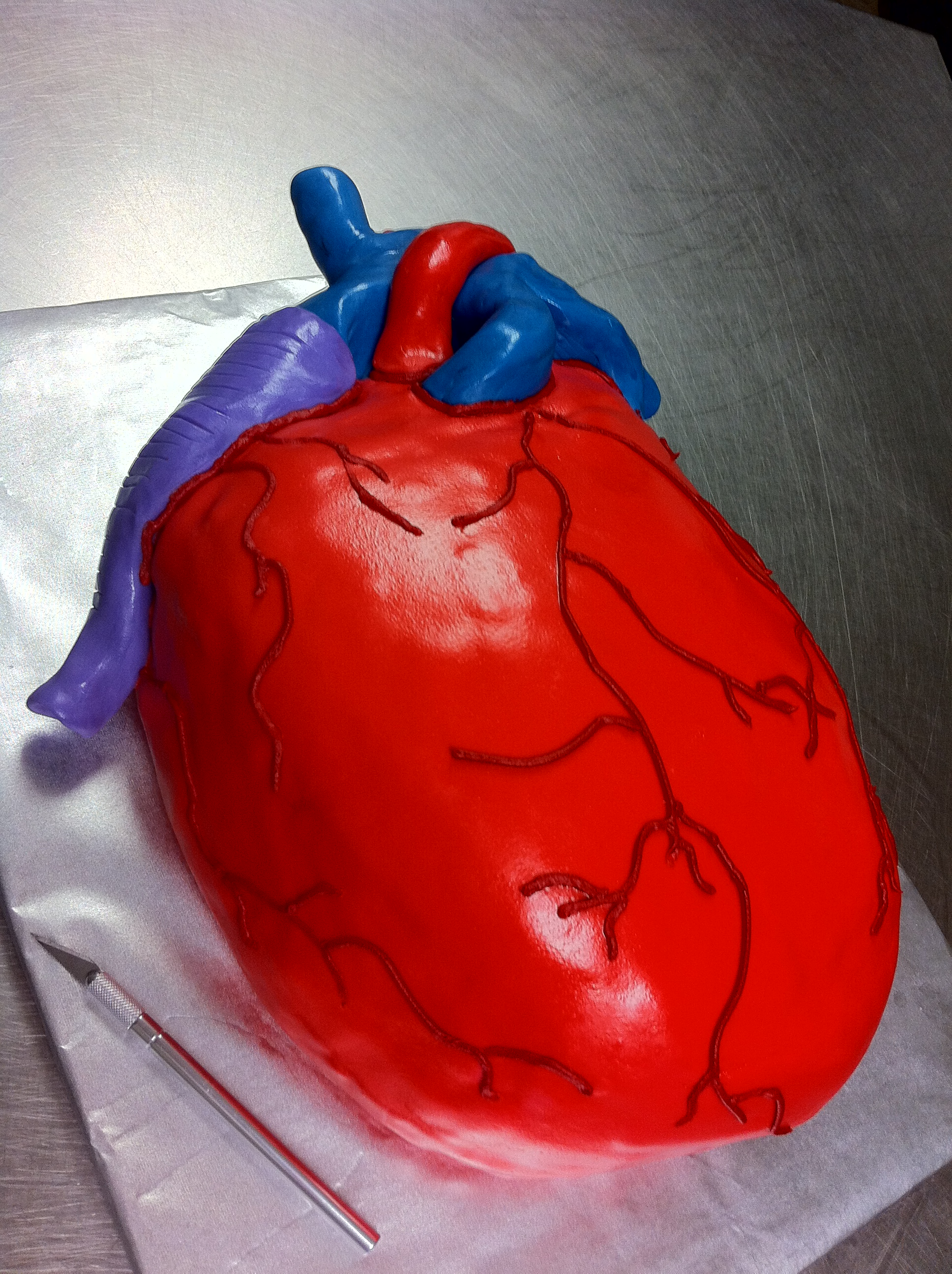 Human Heart Cake