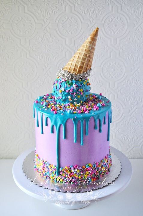 7 Photos of Ice Cream Cakes For A 17 Year Old