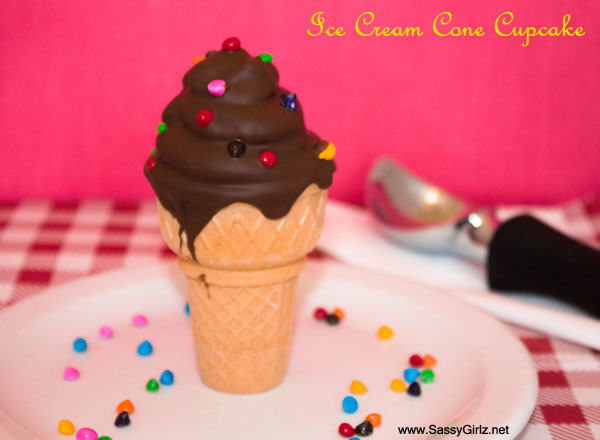 Ice Cream Cone Cupcakes