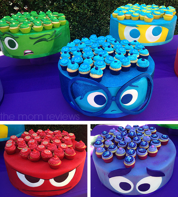 Inside Out Disney Birthday Cake