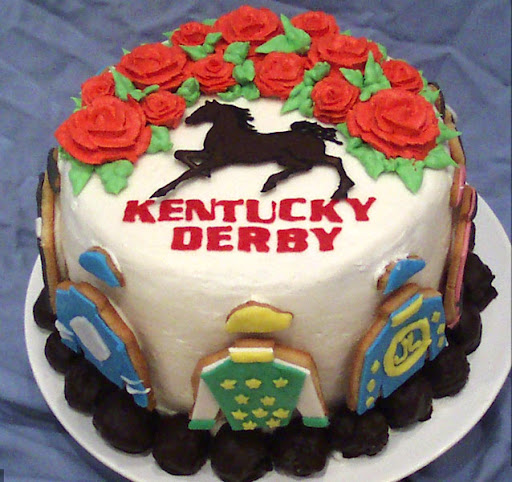 Kentucky Derby Themed Cake