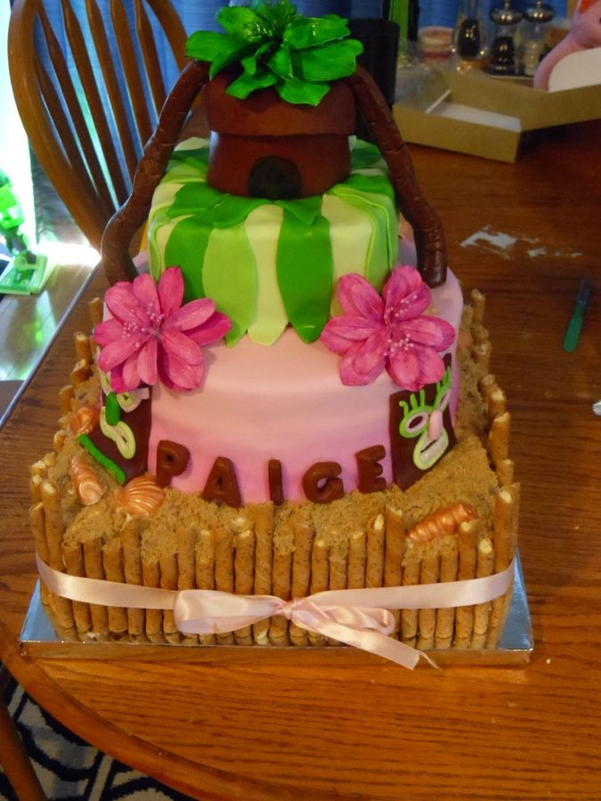 Luau Birthday Cakes 16