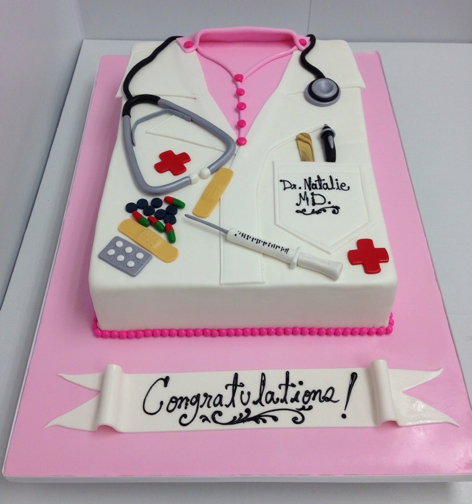 Medical School Graduation Cake Decorations