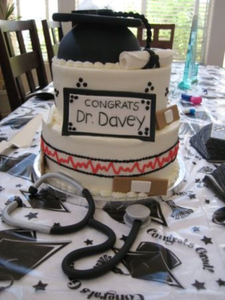 7 Photos of Medical Graduation Cakes Buttercream