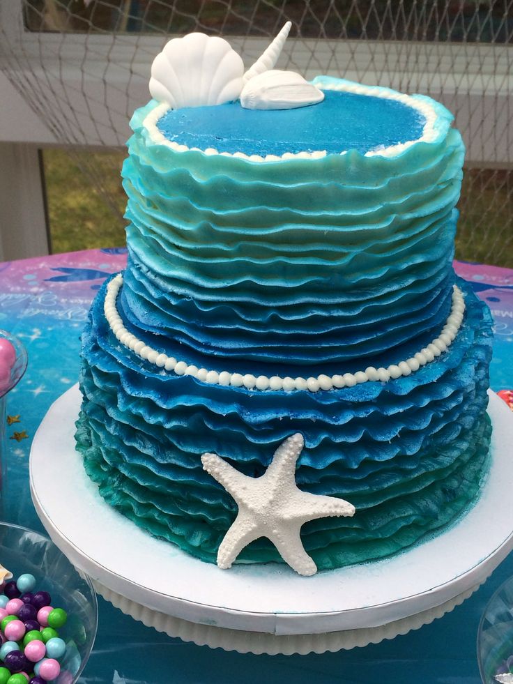 Mermaid Birthday Cake