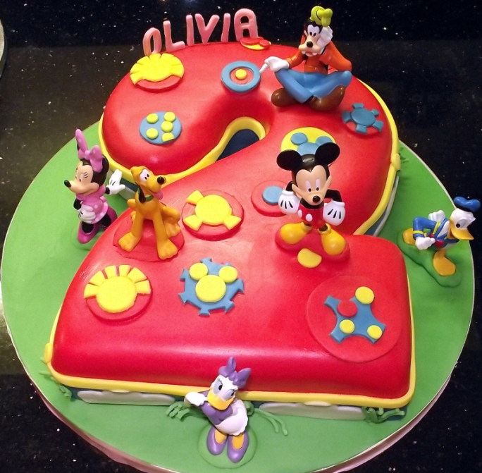 Mickey Mouse Clubhouse Birthday Cake