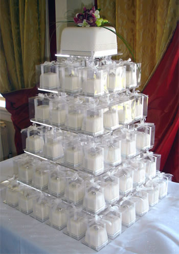 Mini Square Wedding Cake Pans