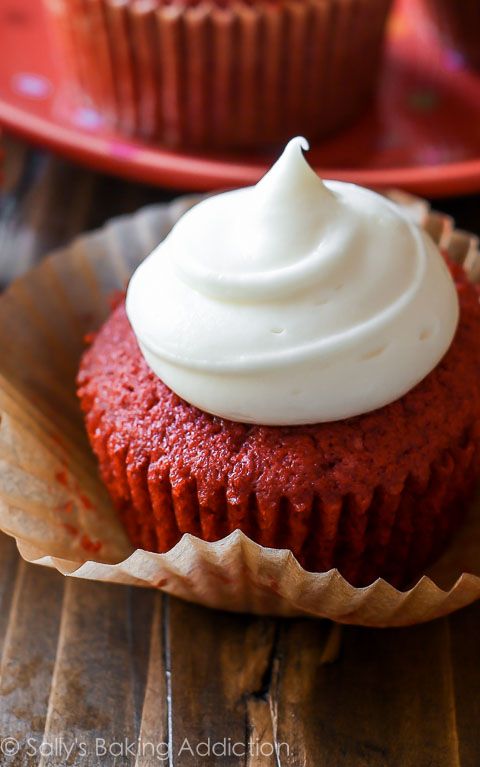 Moist Red Velvet Cupcakes Recipe