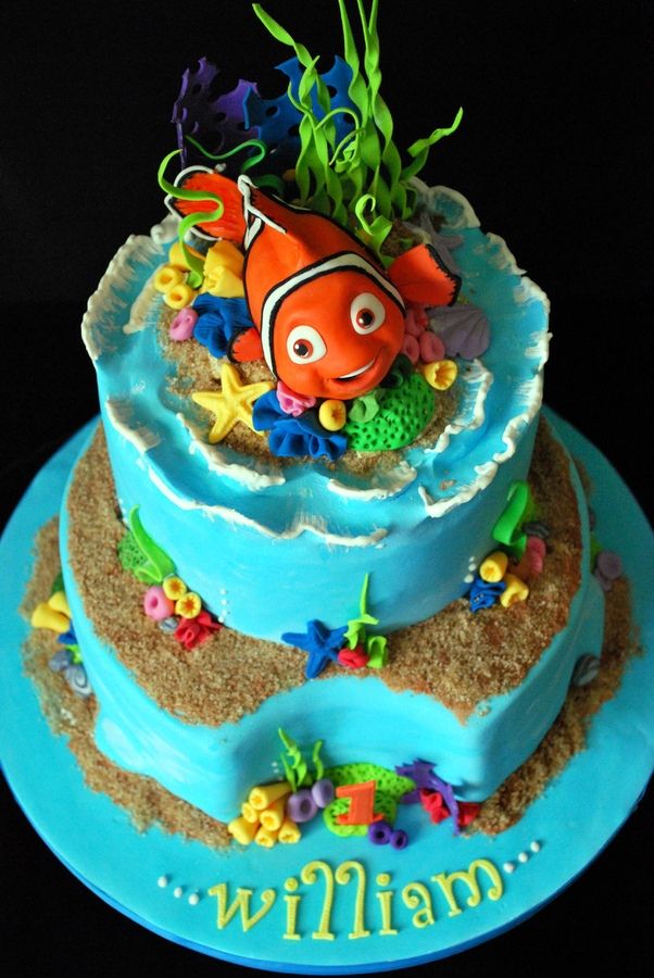 Nemo Birthday Cake