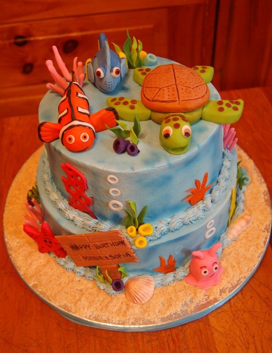 Nemo Birthday Cake