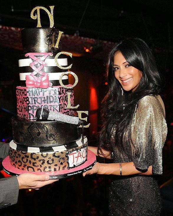 Nicole Scherzinger Birthday Cake