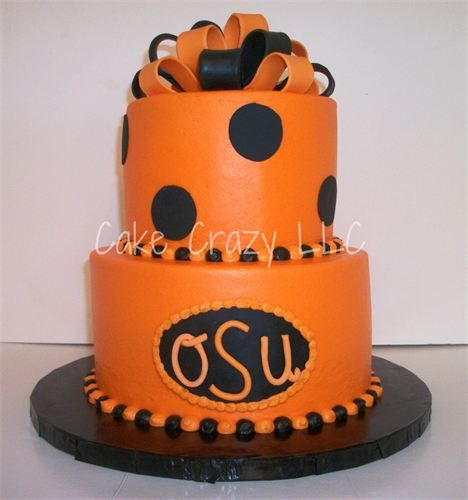 Oklahoma State Birthday Cake