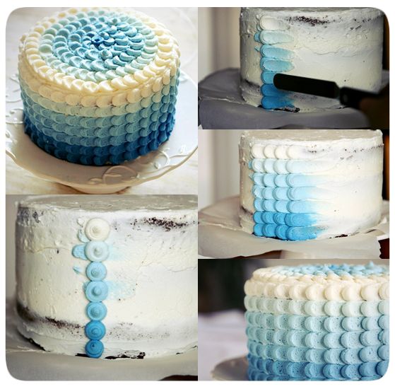 Ombre Cake Tutorial