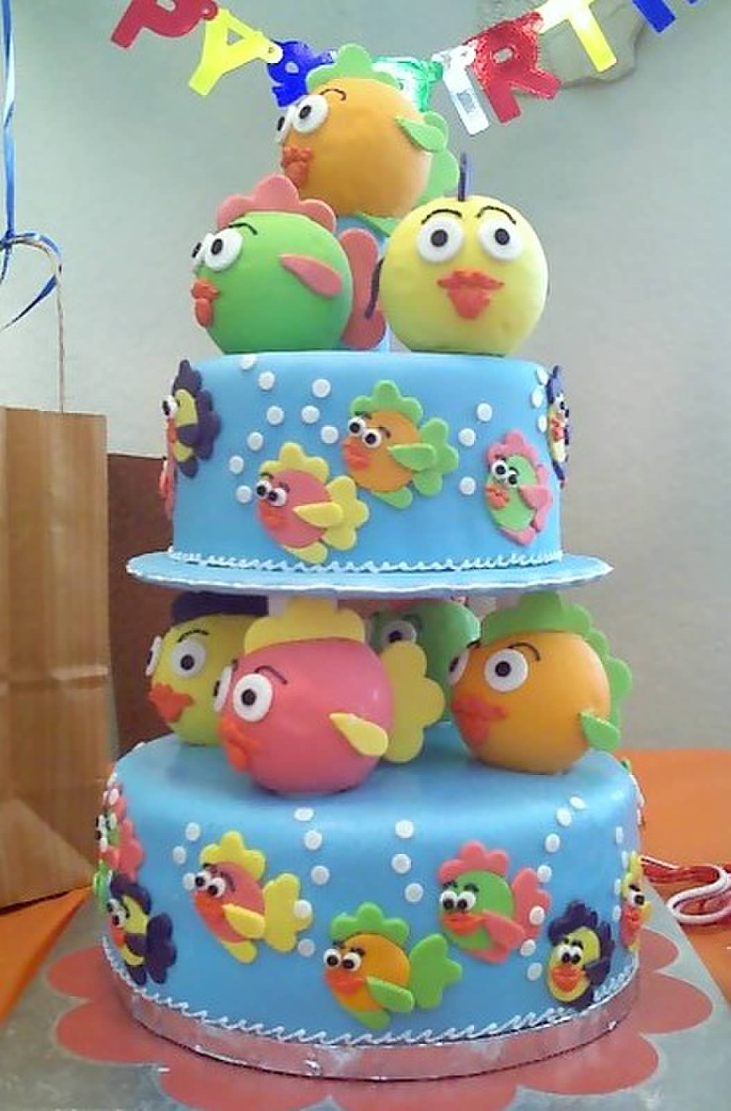 One Year Old Birthday Cake