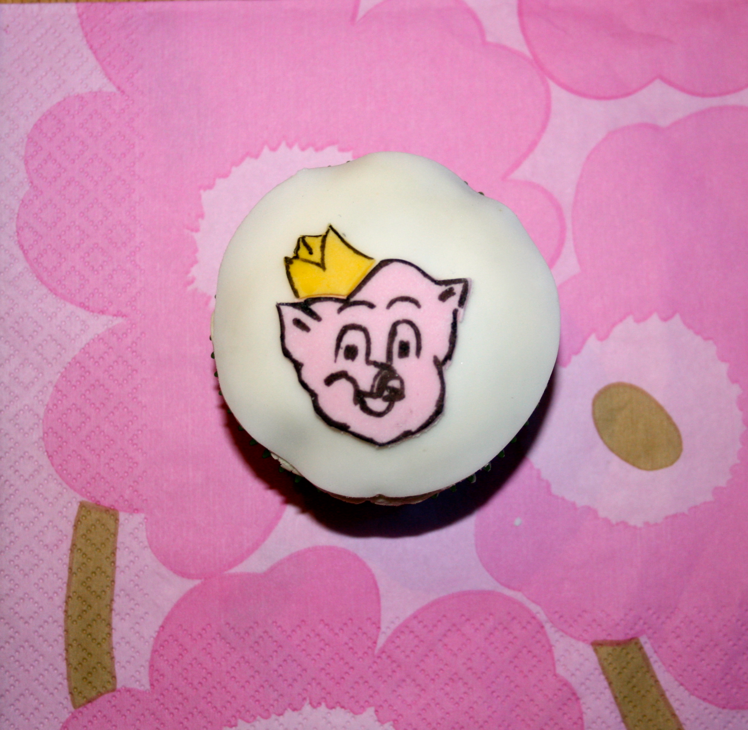 Piggly Wiggly Cupcake