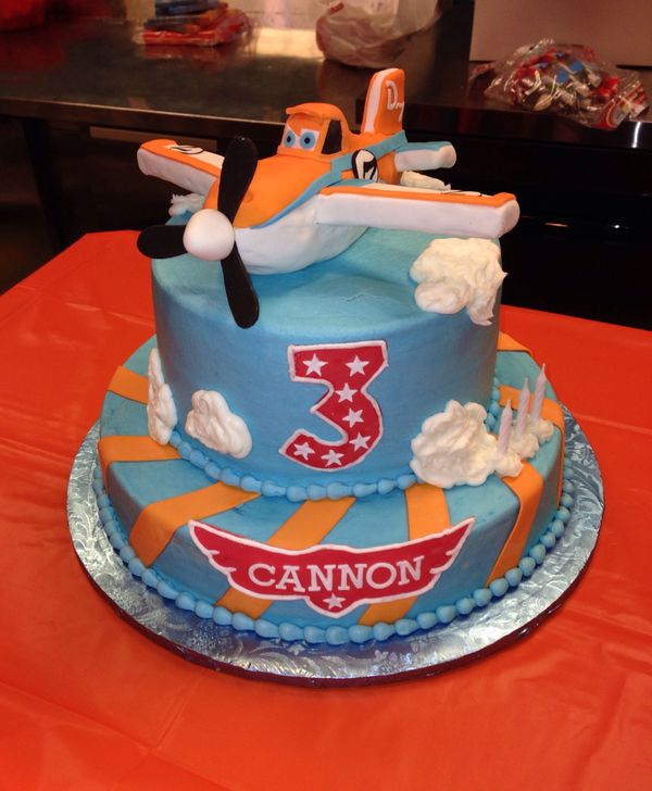 Planes Birthday Party Cake