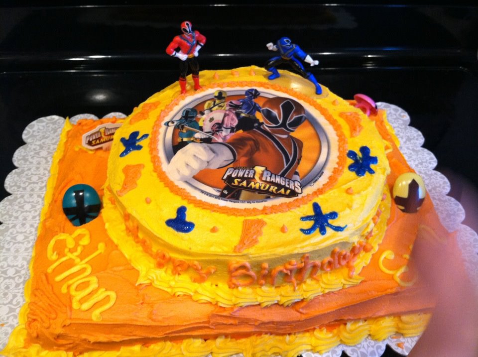 Power Ranger Birthday Cake Ideas