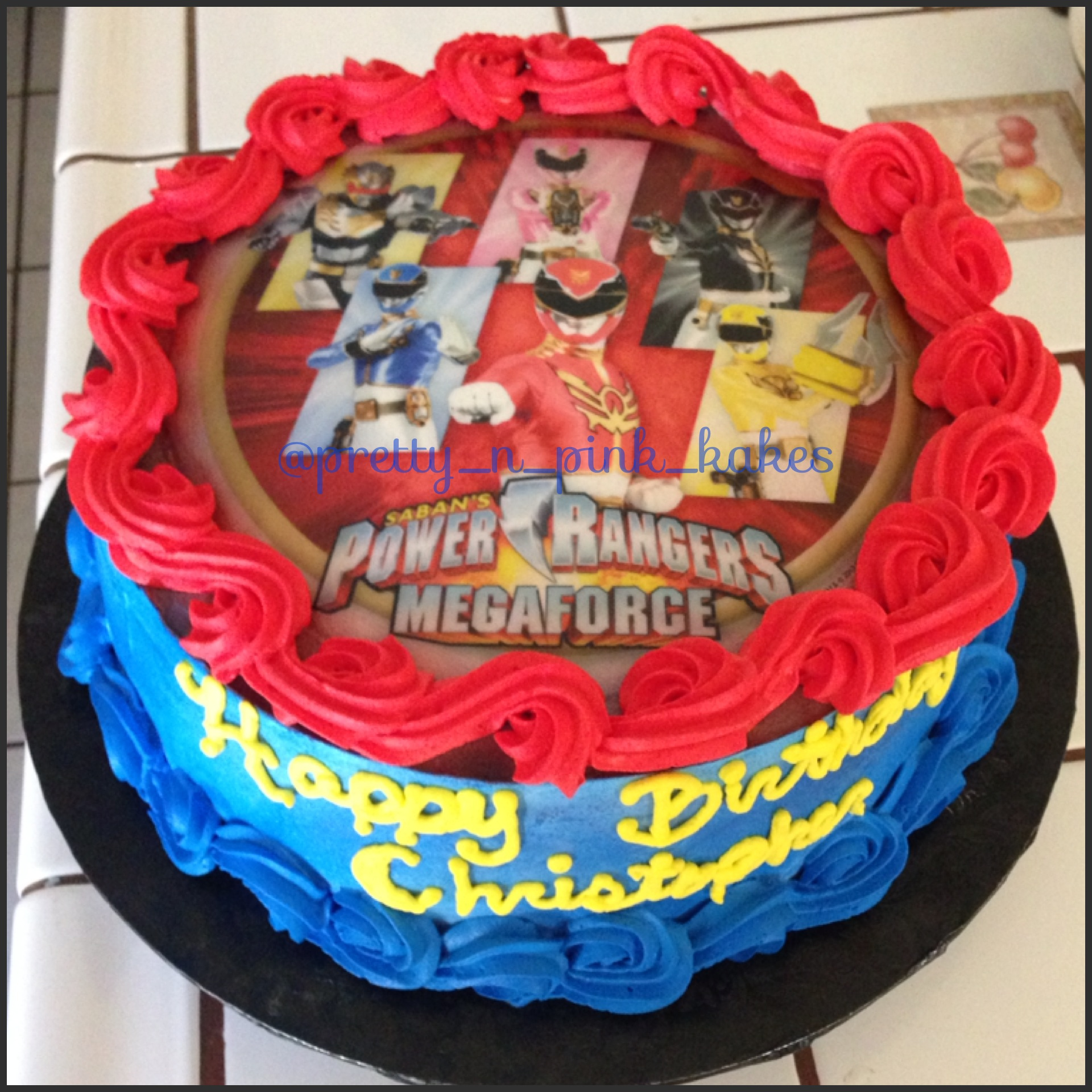 Power Rangers Cake Idea