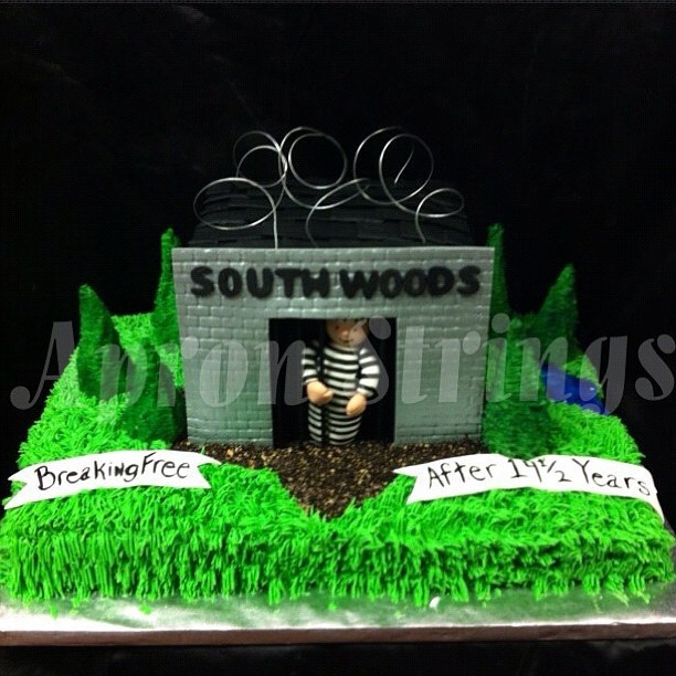 Prison Guard Retirement Cake