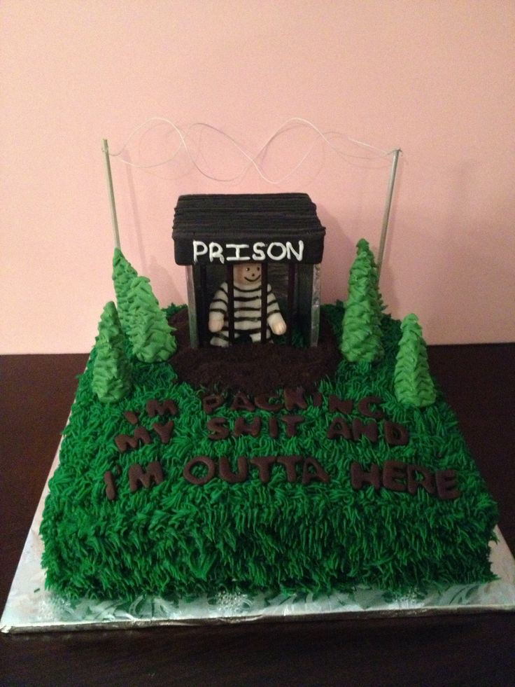 Prison Retirement Cakes