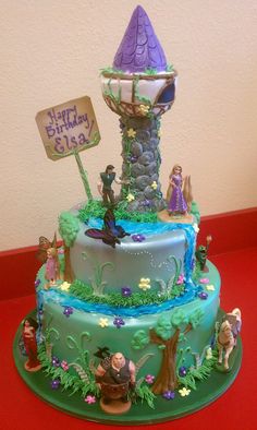 Rapunzel Birthday Cake Ideas