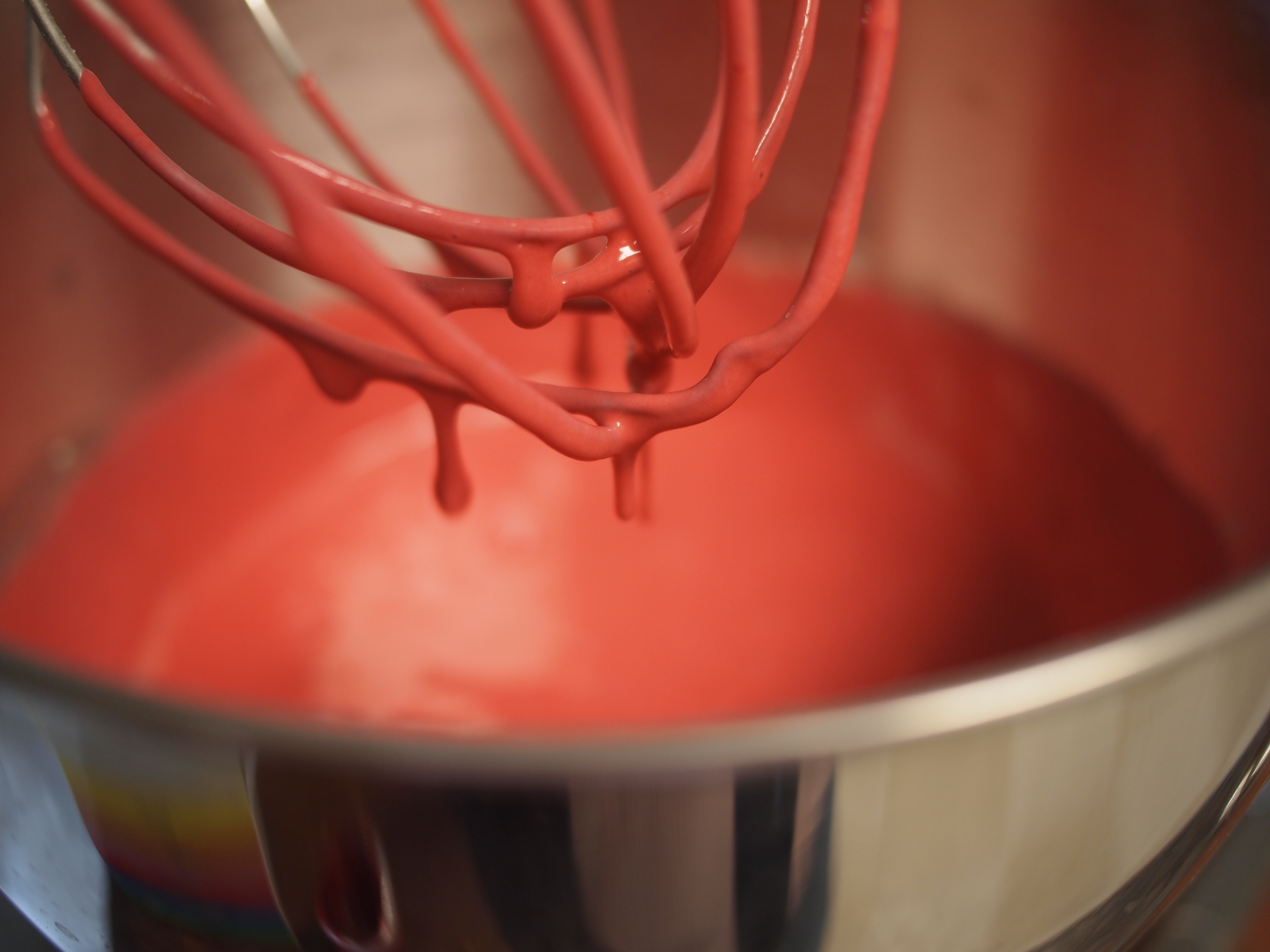 Red Velvet Funnel Cakes Recipe