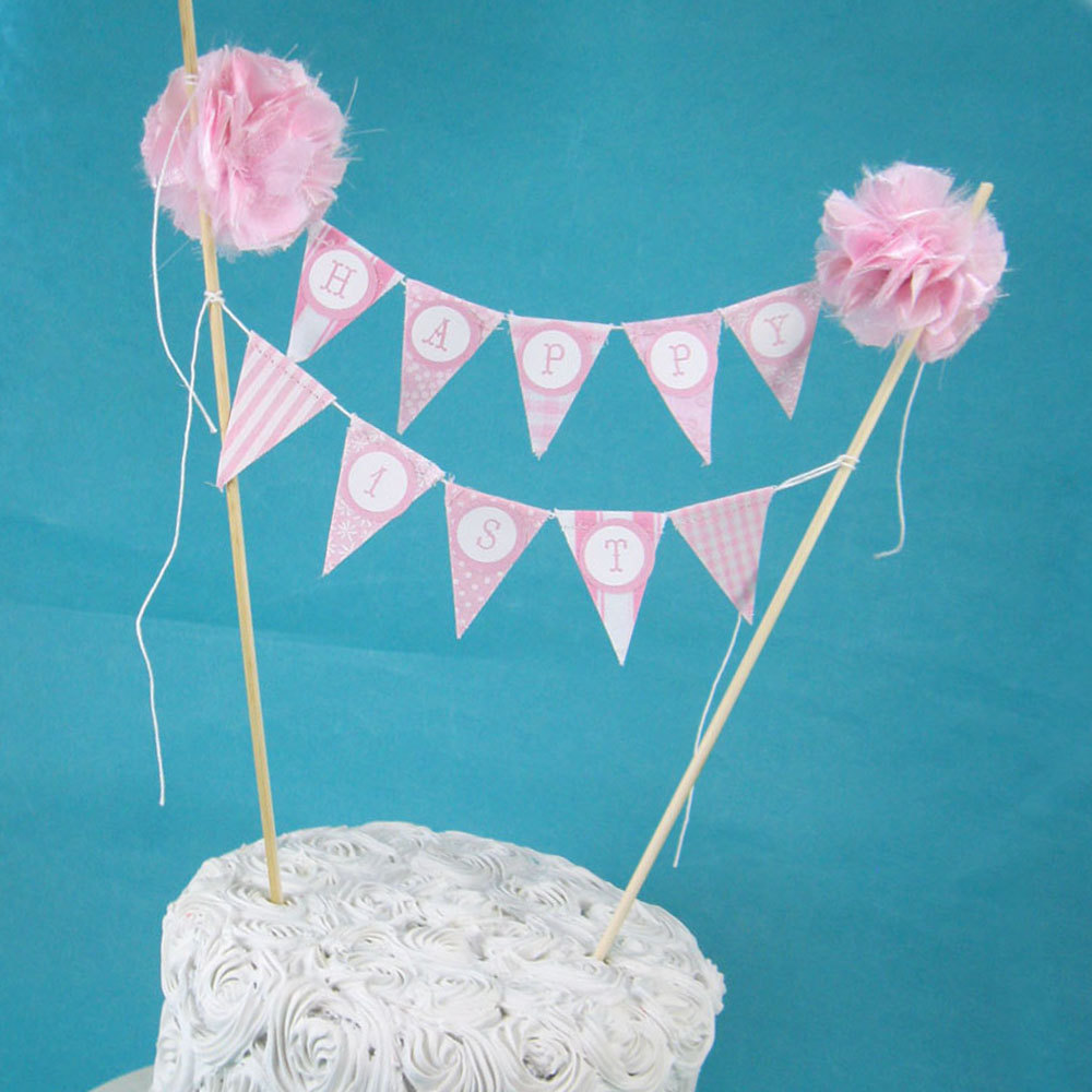 Shabby Chic Birthday Banner