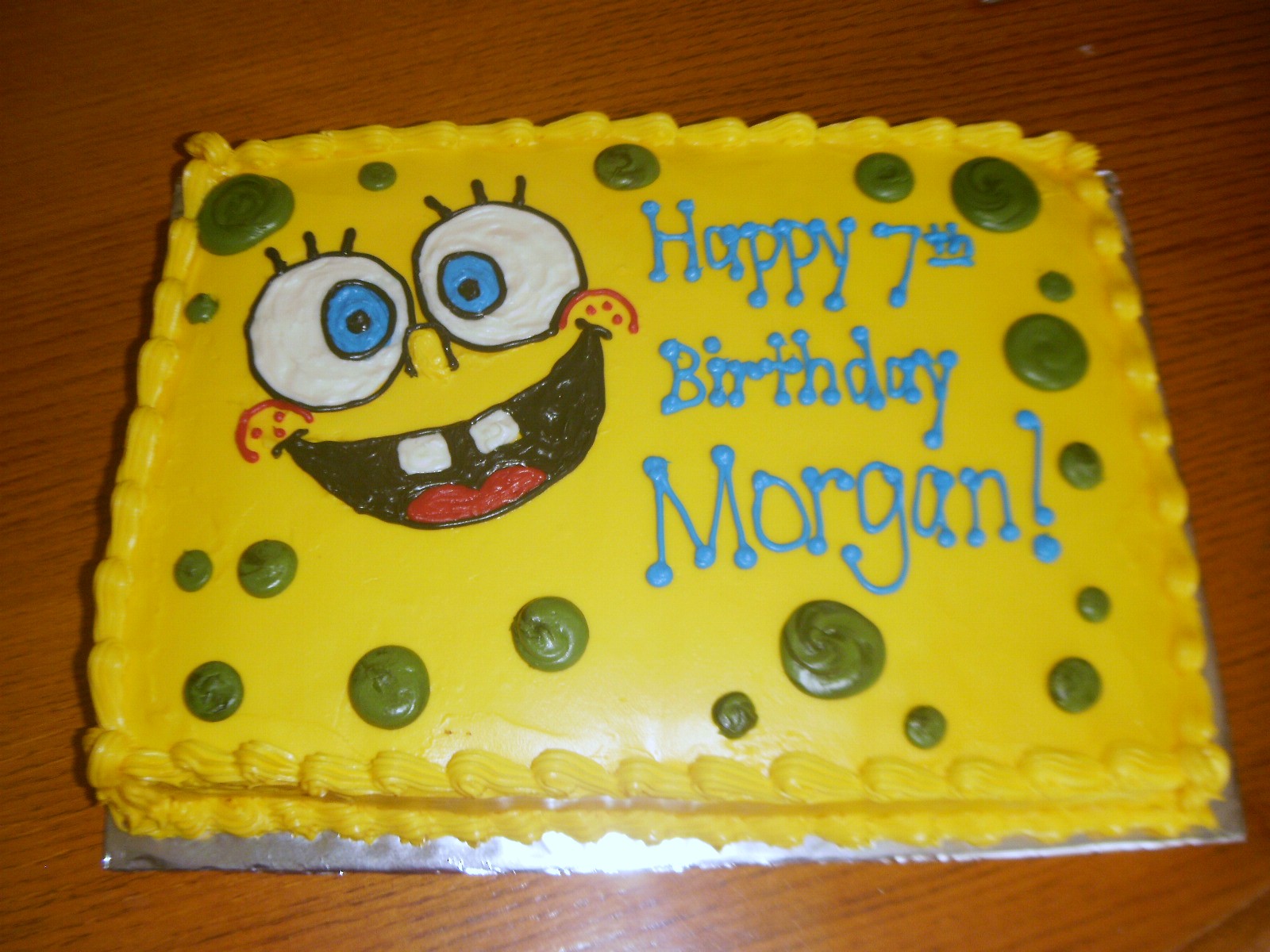 7 Photos of To Print Spongebob Cakes