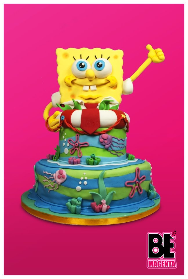 Spongebob Birthday Cake