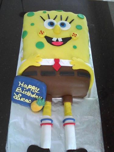 Spongebob Birthday Cake