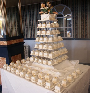 Square Wedding Cake