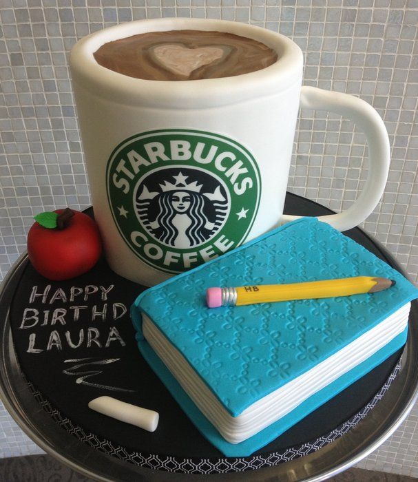 Starbucks Birthday Cake