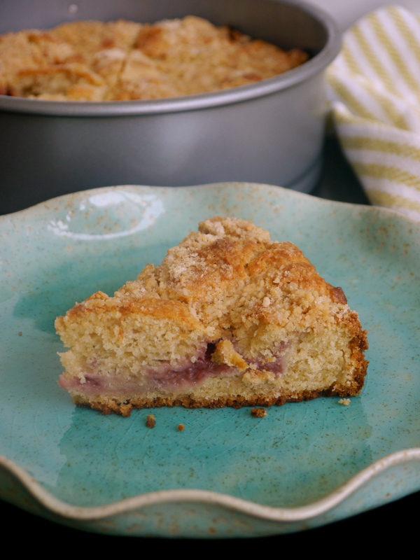 Strawberry Sour Cream Cake