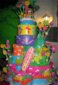 Sweet 16 Birthday Cake Idea