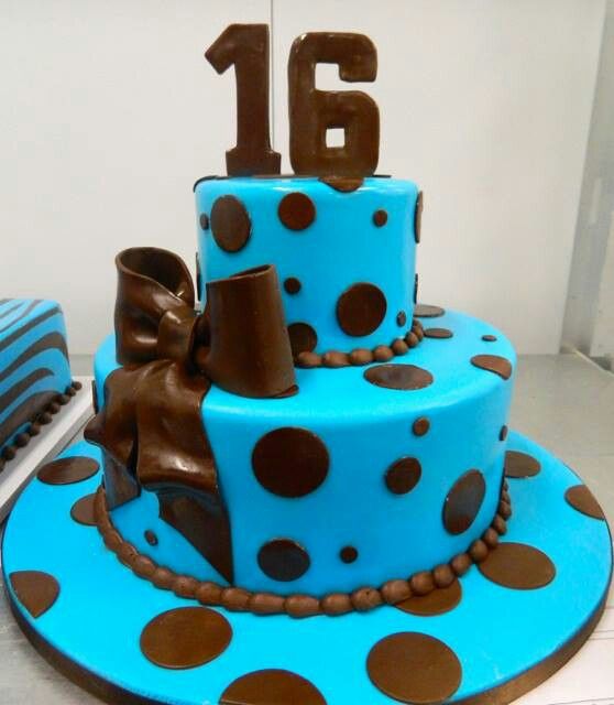 Sweet 16 Birthday Cake