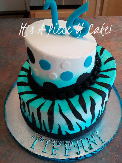 Sweet 16 Cakes with Buttercream Icing