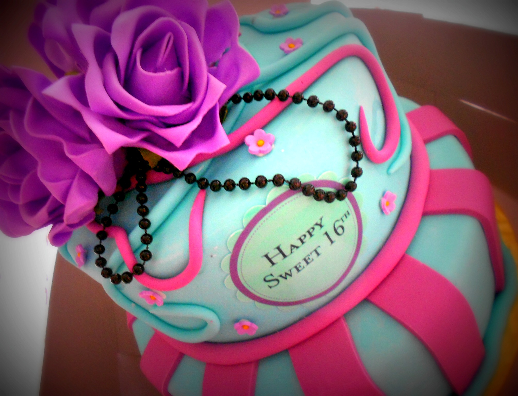 5 Photos of Two Tier 16th Birthday Cakes For Girls