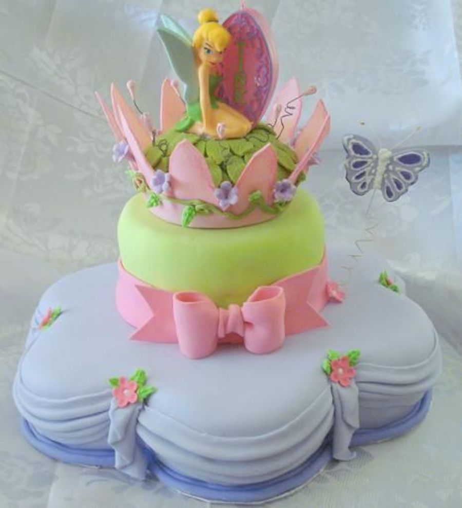 Tinkerbell Birthday Cake