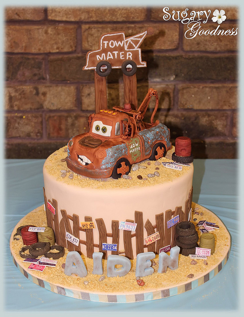 Tow Mater Birthday Cake Ideas